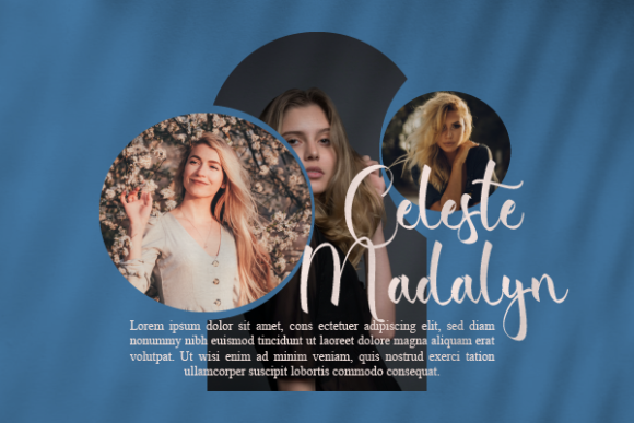 Deborah Stormi Font Poster 11