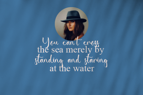 Deborah Stormi Font Poster 6