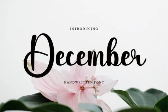 December Font December Font Poster 1