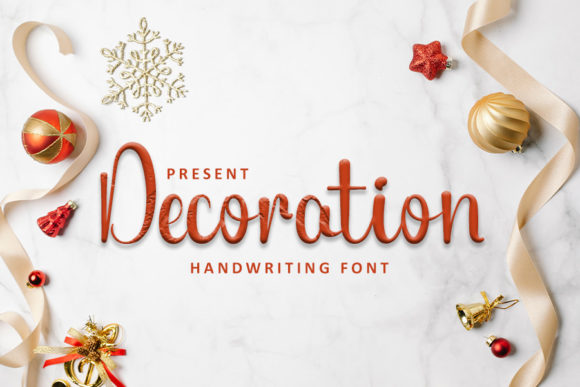 Decoration Font Poster 1