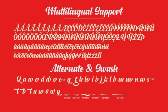 Degan Font Poster 3