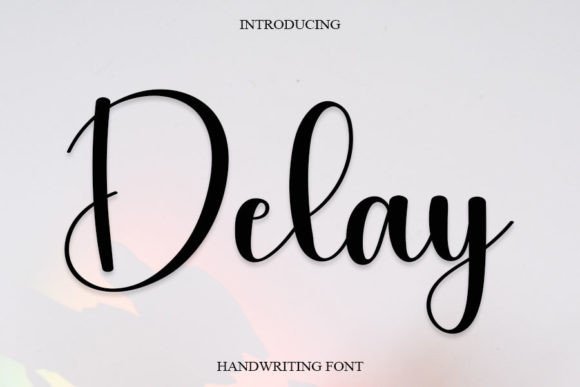 Delay Font