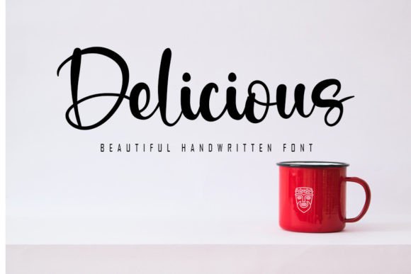 Delicious Font Poster 1