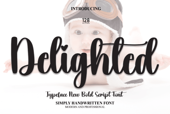 Delighted Font Poster 1