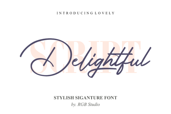 Delightful Font