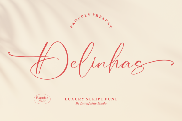 Delinhas Font Poster 1