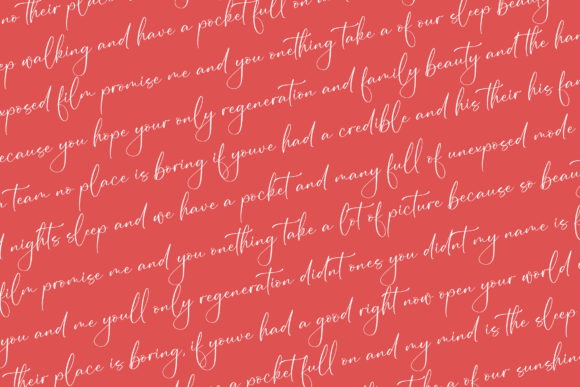 Delinhas Font Poster 8