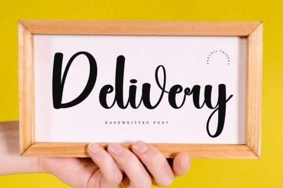 Delivery Font