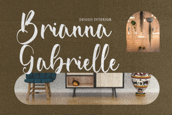 Della Elsa Font Poster 3
