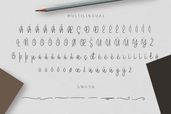 Dellatyna Font Poster 7