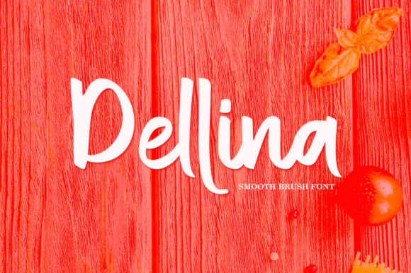 Dellina Font Poster 1