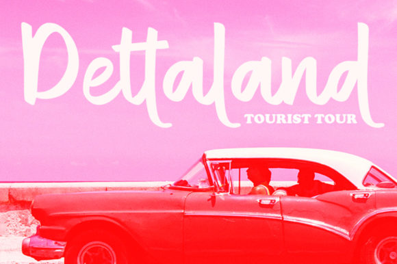 Dellina Font Poster 5