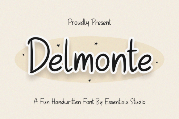 Delmonte Font Poster 1