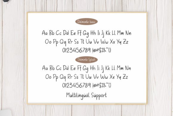 Delmonte Font Poster 6