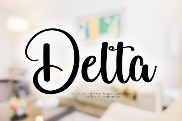 Delta Font