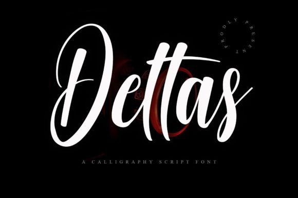Deltas Font Poster 1