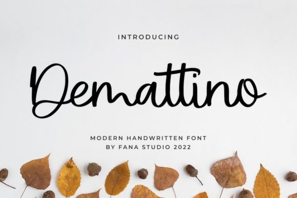 Demattino Font
