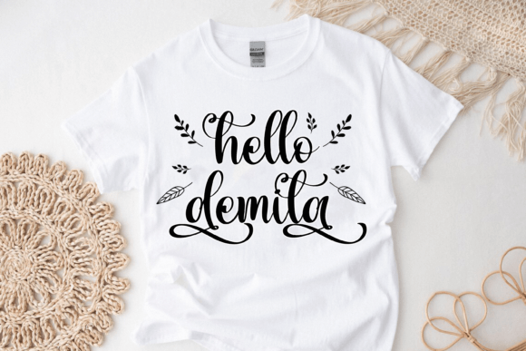 Demilan Font Poster 4