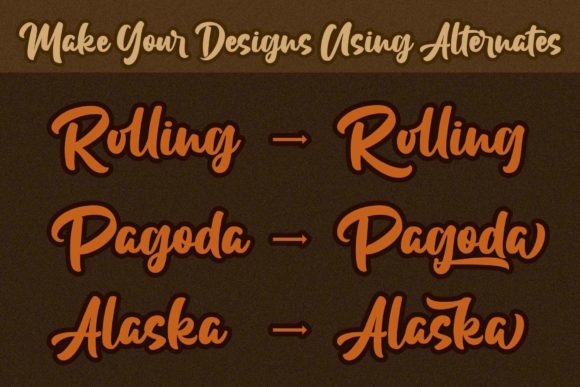 Dentalion Font Poster 12