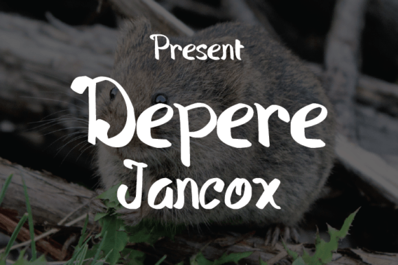 Depere Jancox Font Poster 1