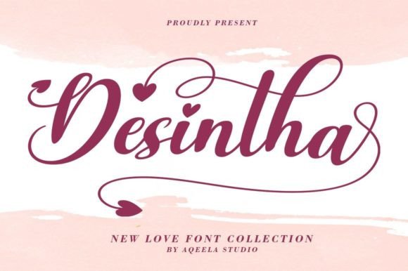Desintha Font Poster 1