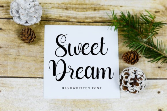 Dessert Font Poster 3