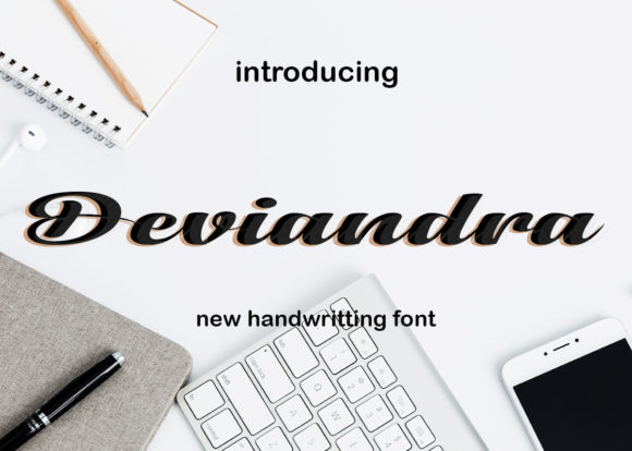 Deviandra Font Poster 1