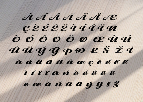 Deviandra Font Poster 6