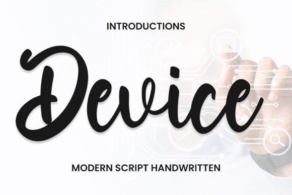 Device Font Poster 1