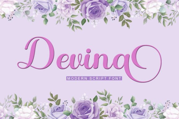 Devina Font Poster 1