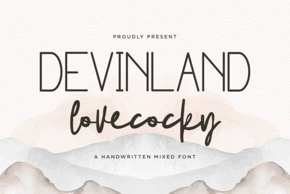 Devinland Lovecocky Font Poster 1