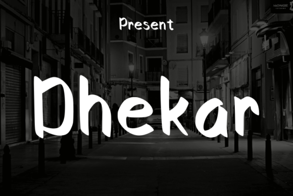 Dhekar Font