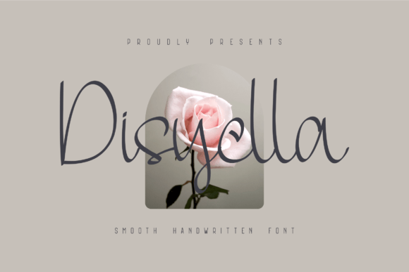 Dhisyella Font Dhisyella Font Poster 1