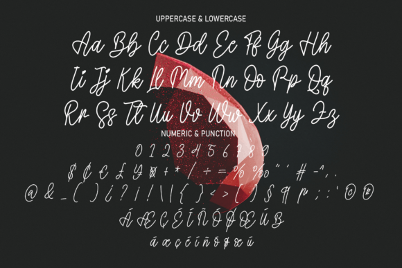 Diamond Font Poster 6