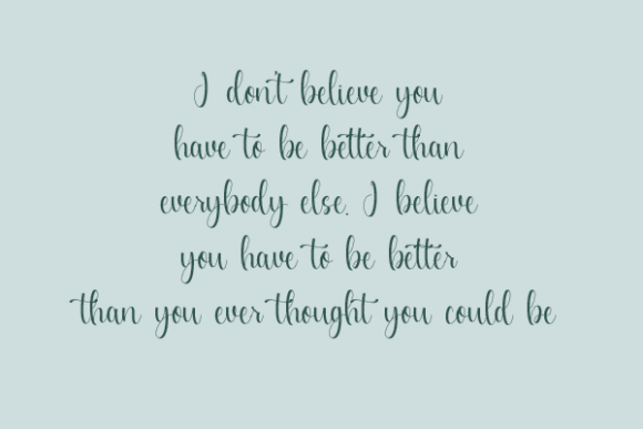 Diane Elizabet Font Poster 5
