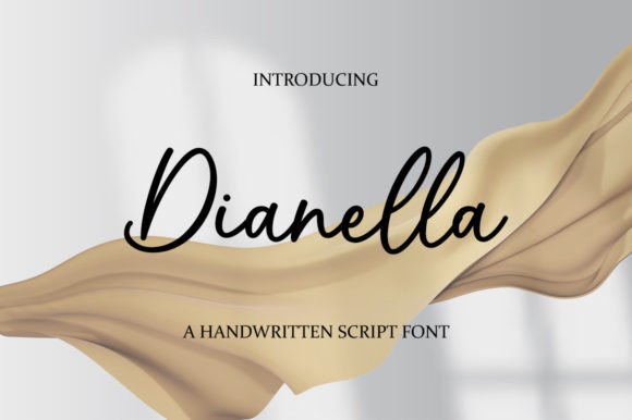 Dianella Font Poster 1