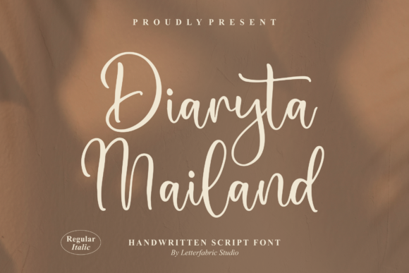 Diaryta Mailand Font Poster 1