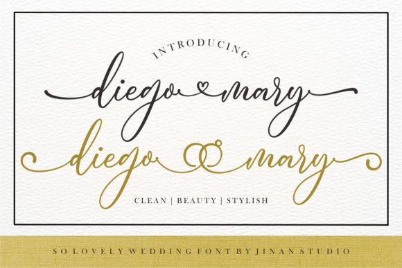 Diego Mary Font Poster 1