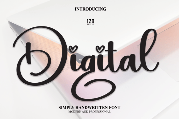 Digital Font Poster 1