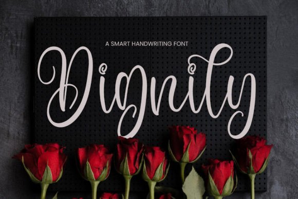 Dignity Font Poster 1