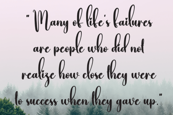 Diligence Font Poster 6