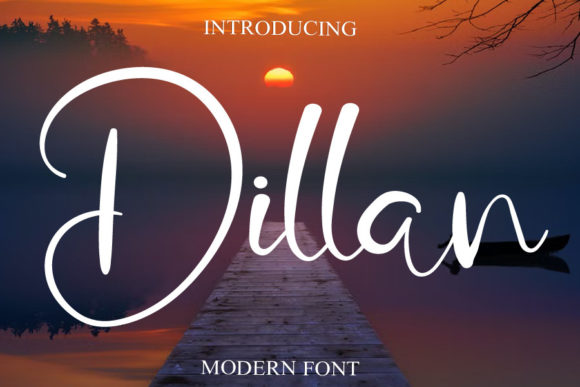 Dillan Font Poster 1