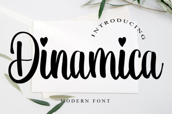 Dinamica Font Poster 1