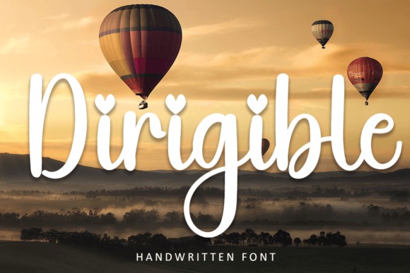 Dirigible Font Poster 1