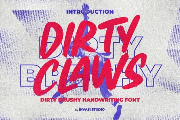 Dirty Claws Font Poster 1