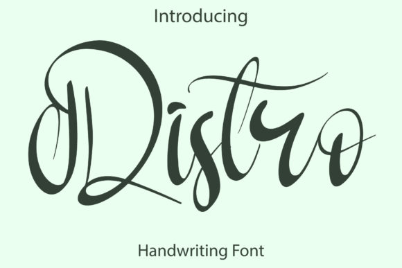 Distro Font