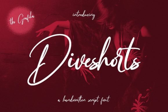 Diveshorts Font Poster 1
