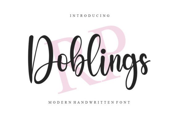 Doblings Font Poster 1