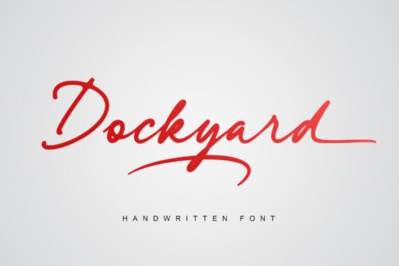 Dockyard Font Poster 1