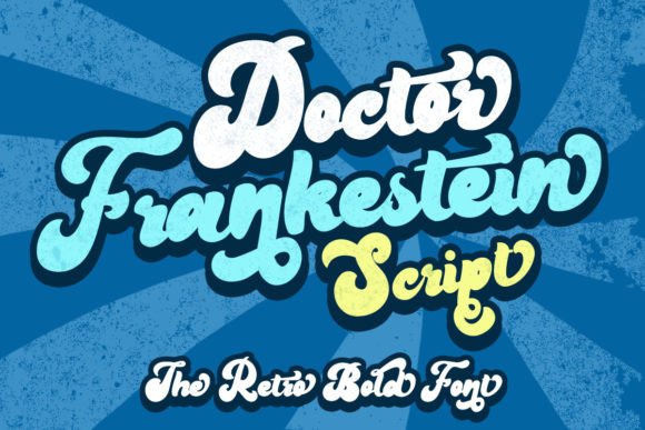 Doctor Frankestein Font Poster 1